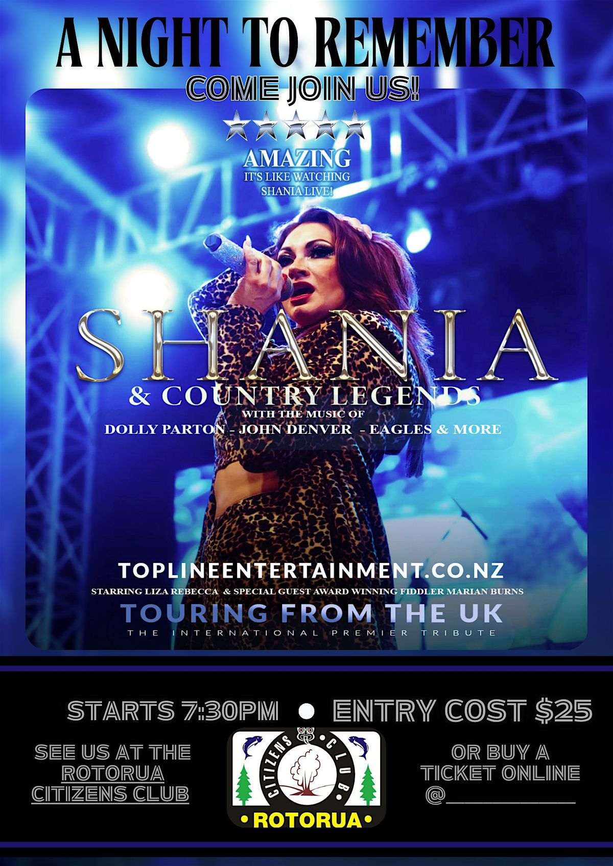 Shania & Country Legends- LIVE!