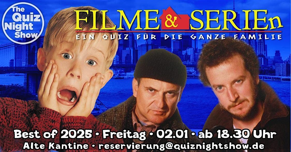 Quiz Night #549 - Best of 2025! (Filme & Serien)