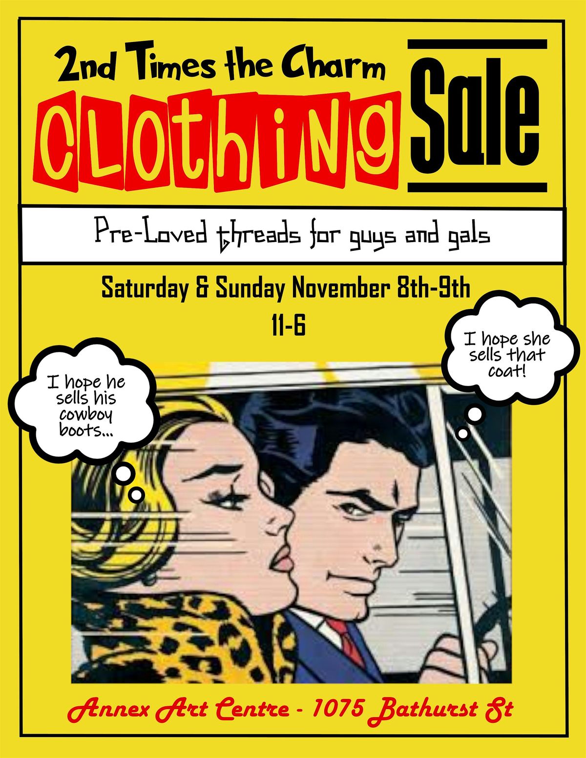 2nd Times The Charm! Secondhand & Vintage Sale