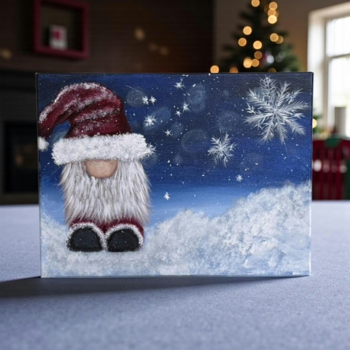 Christmas Gnome Paint Night! \u2603\ufe0fJaffrey NH, Legion Event Area