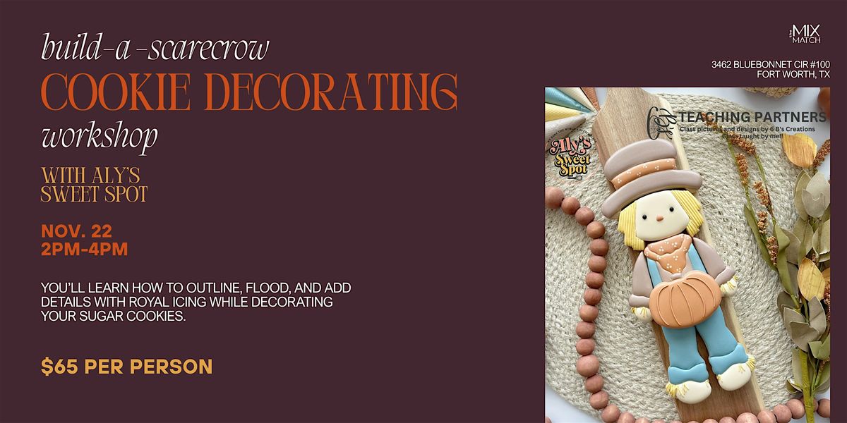 Cookie Decorating Workshop w\/ Aly's Sweet Spot