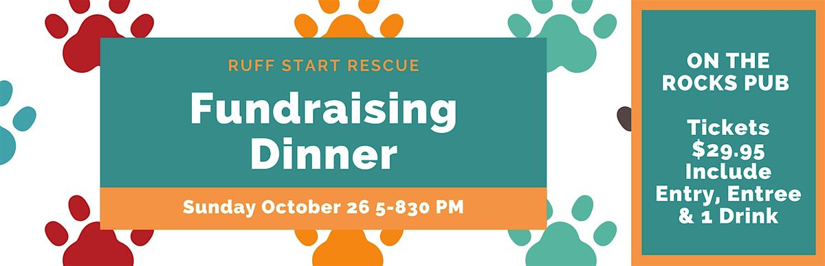 Ruff Start Fundraiser @ On The Rocks Pub