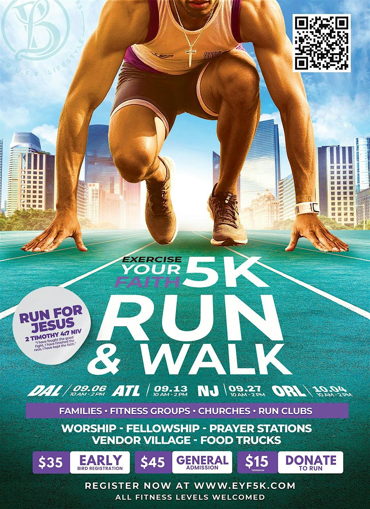 Exercise Your Faith 5K (ATLANTA)