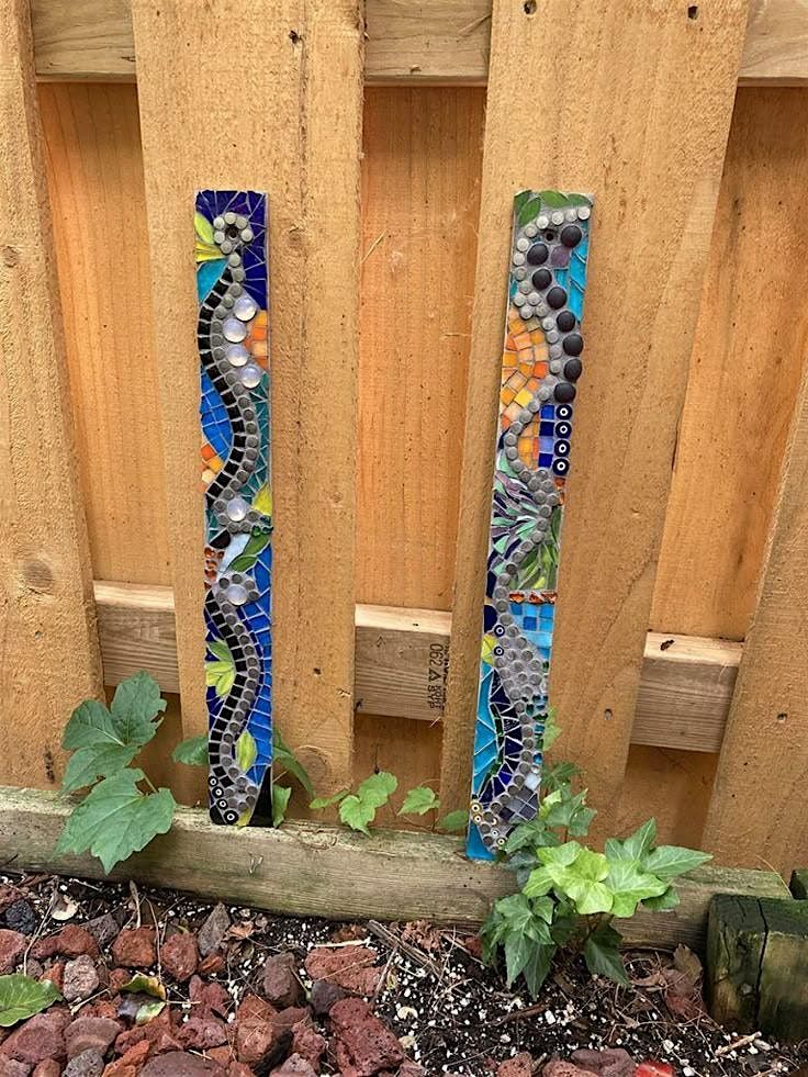 Mosaic Garden poles