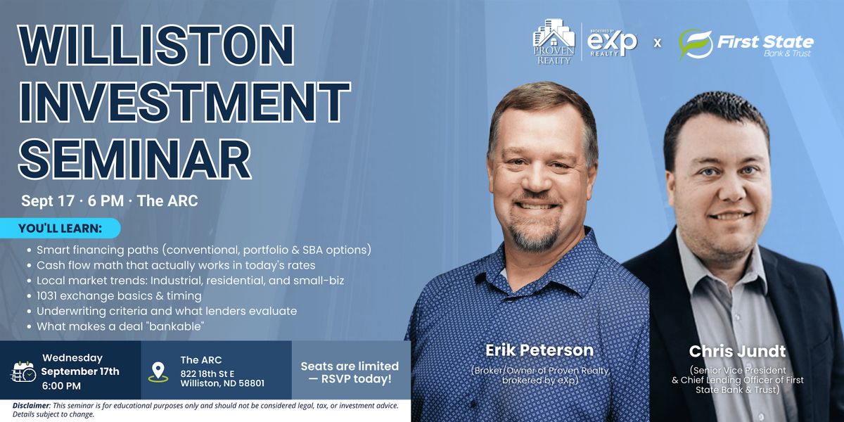 Williston Investment Seminar