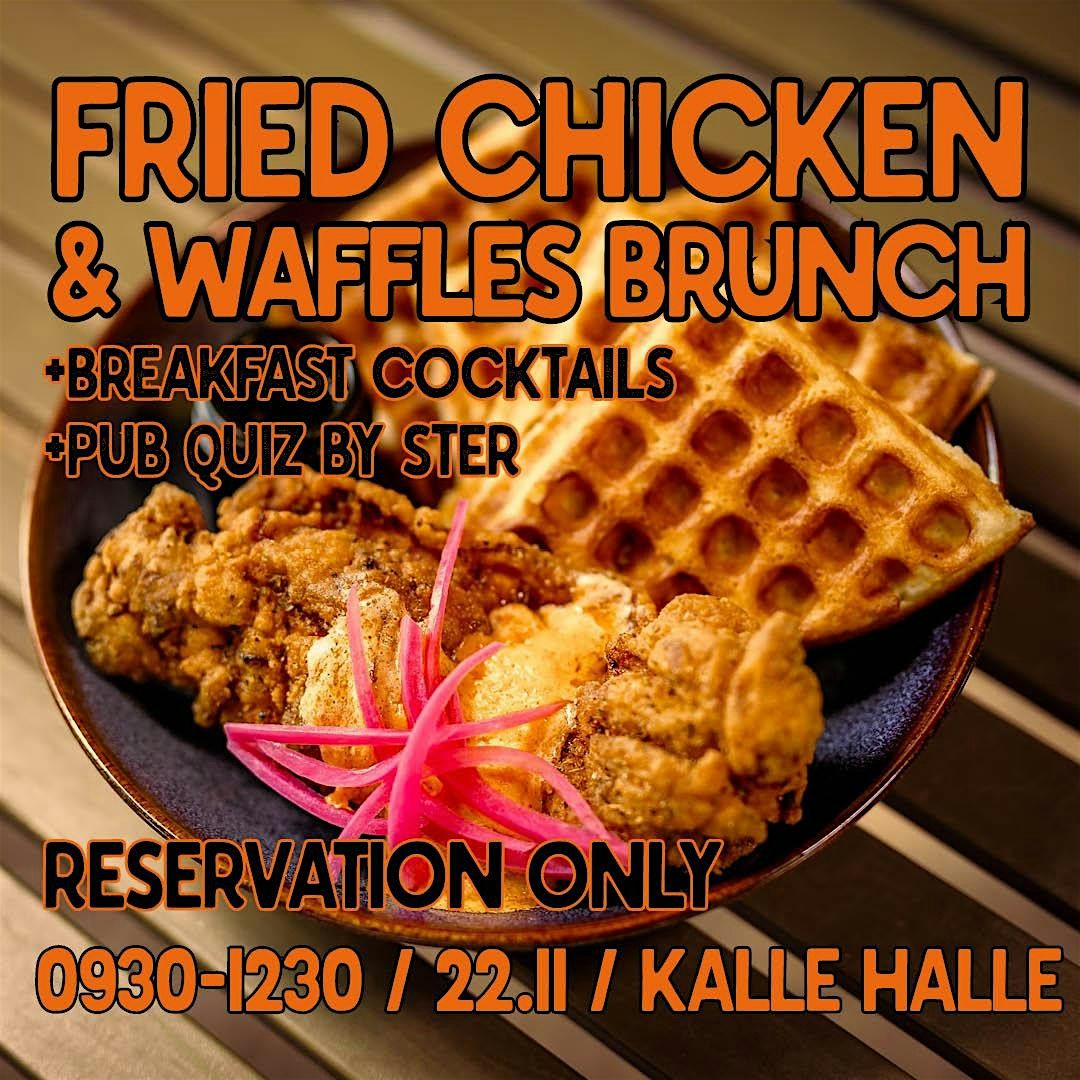 Chicken & Waffles Pub Quiz Brunch!
