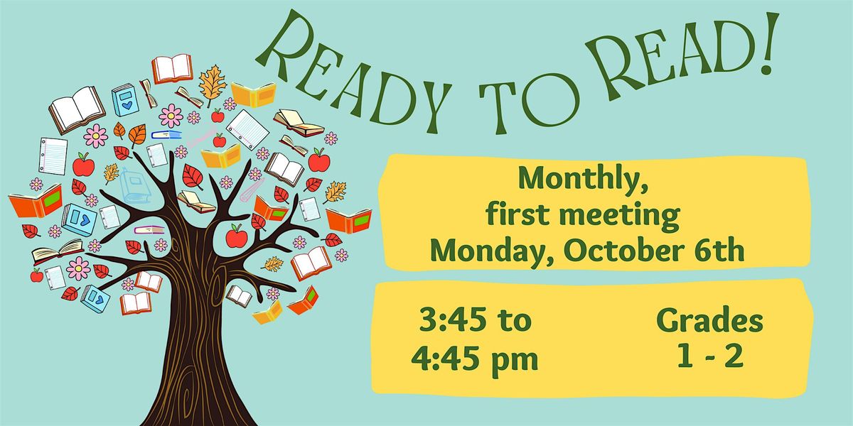 Ready to Read Book Club: Grades 1-2