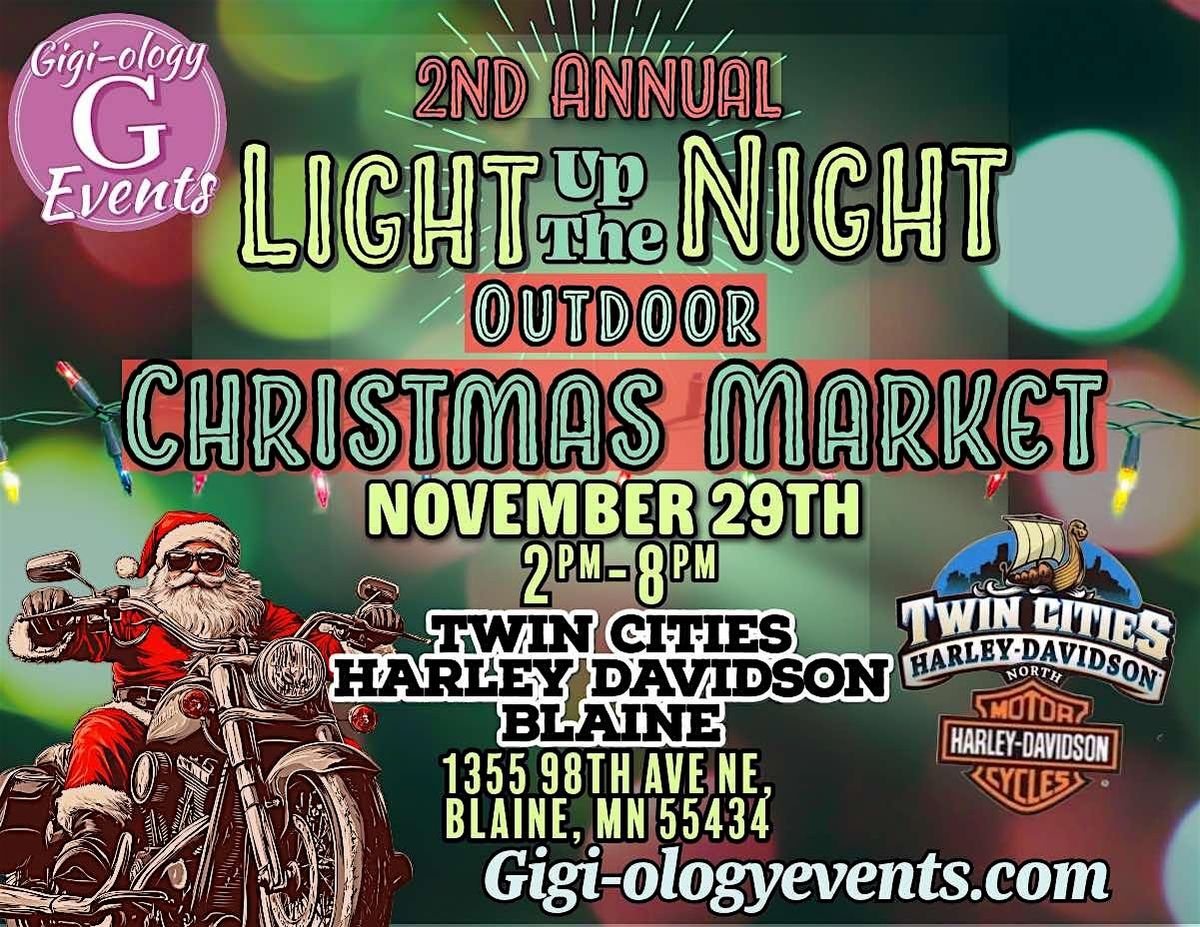 2nd Annual Light Up The Night Outdoor Christmas Market