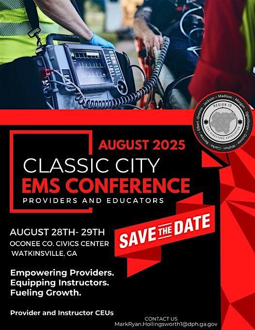 Classic City EMS Providers and Educators Conference