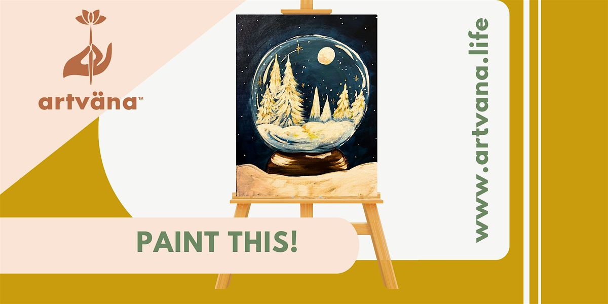 Artvana Holiday Paint & Sip at Cup of Swords Tavern Olympia December 2025