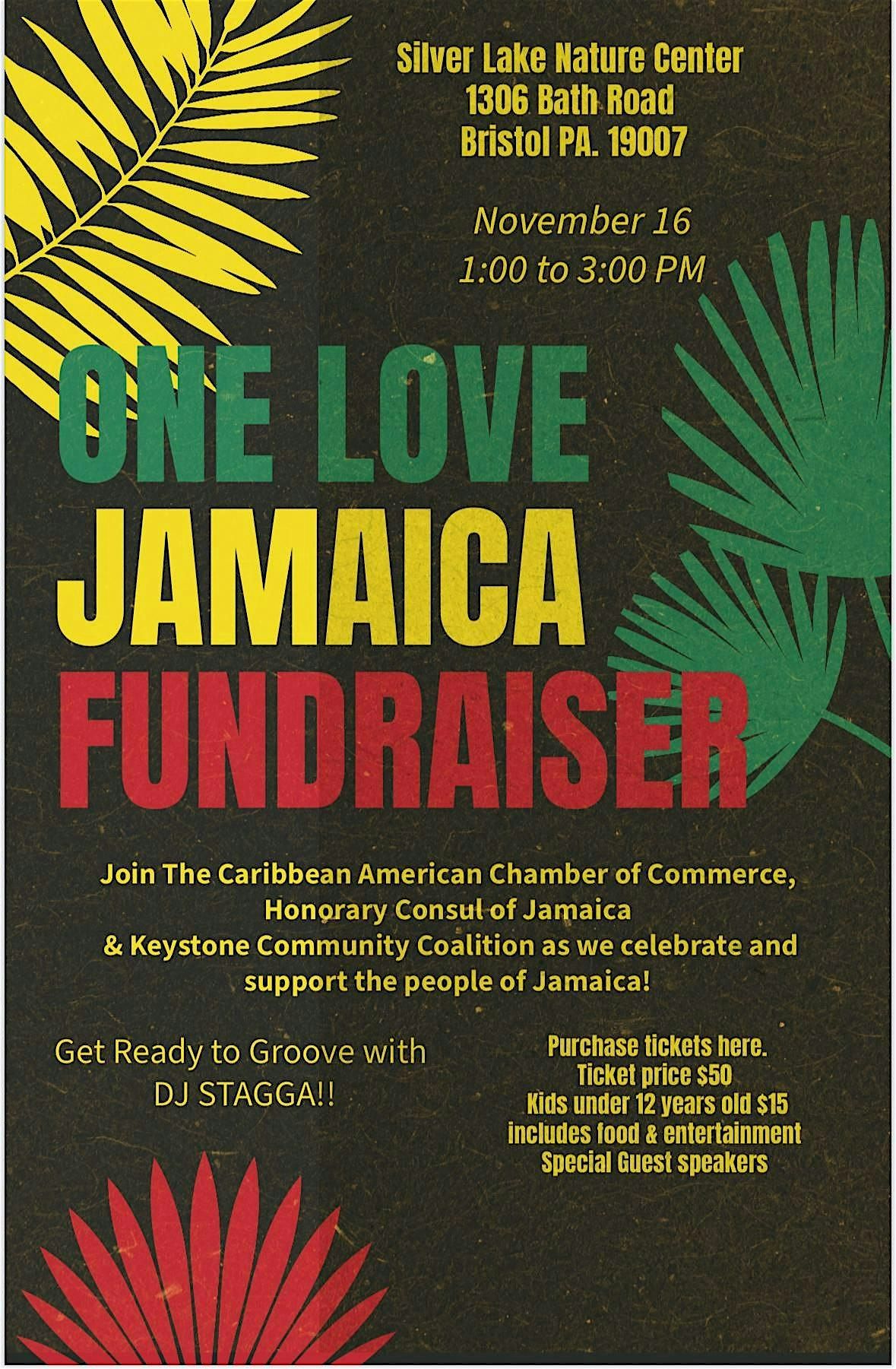 One Love Jamaica Fundraiser