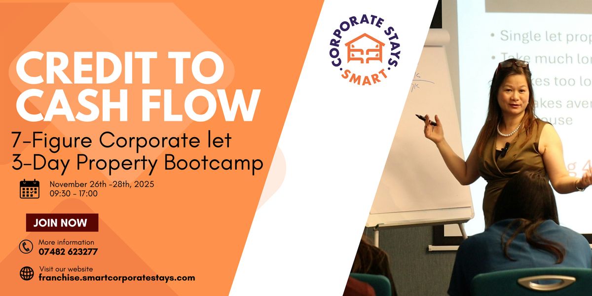 From Credit to Cashflow - 3 Day Intensive Property Bootcamp