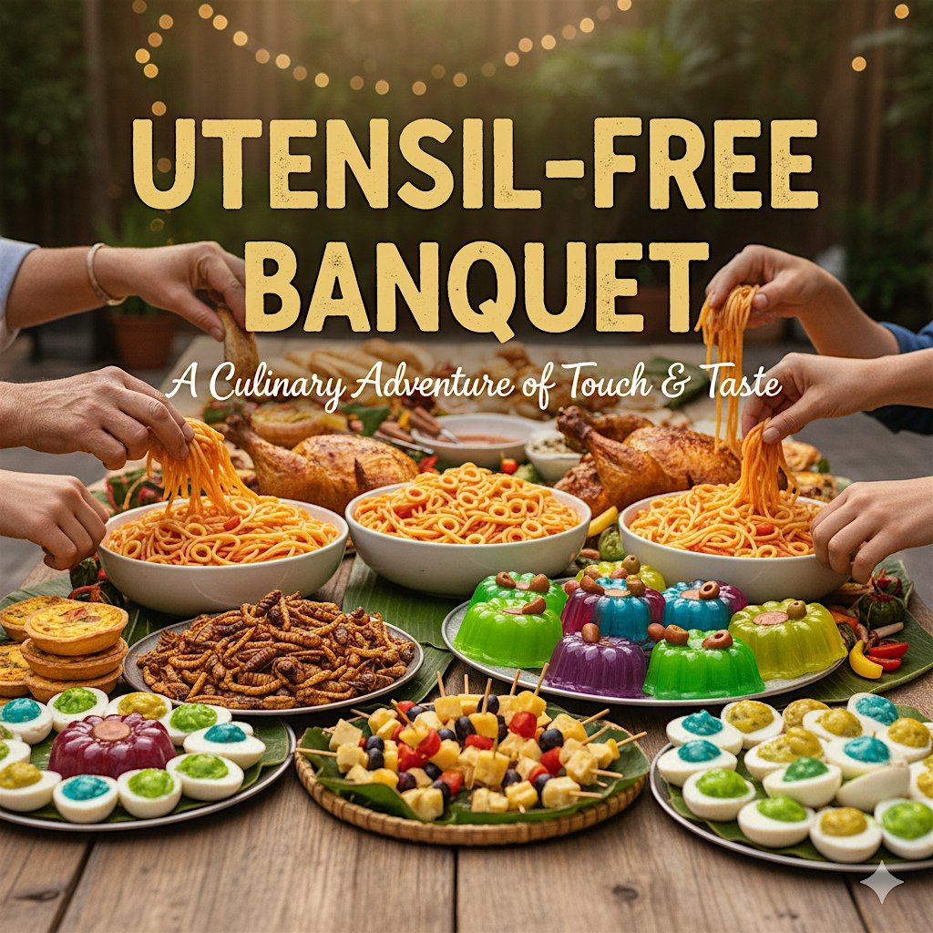 Utensil-Free Banquet at 5 E 400 N St, Lindon on 6th December, 2025