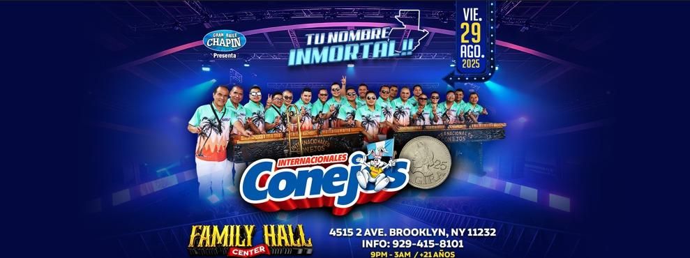 INTERNACIONALES CONEJOS EN BROOKLYN