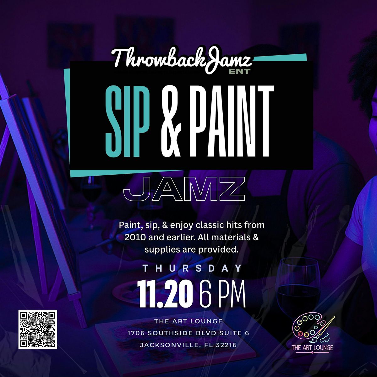 Sip & Paint Jamz