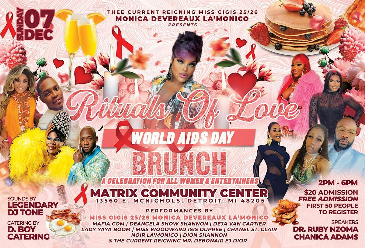 Rituals Of Love World AIDS Day Brunch Celebration