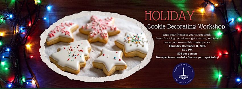 Holiday Cookie Decorating Workshop