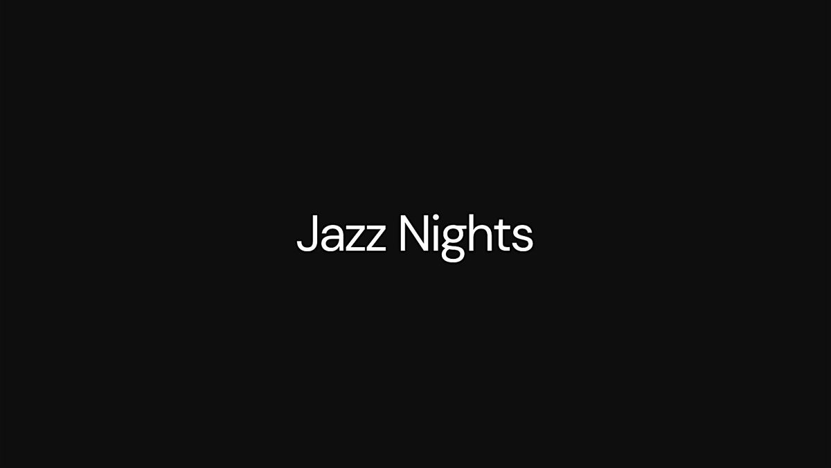 Jazz Nights December