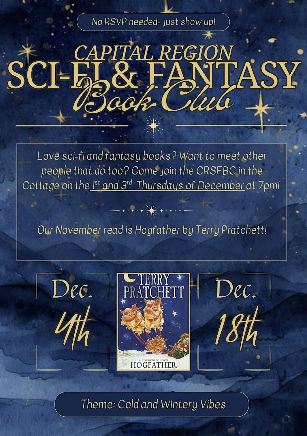 Capital Region Sci-Fi & Fantasy Book Club Meetup at Bard & Baker
