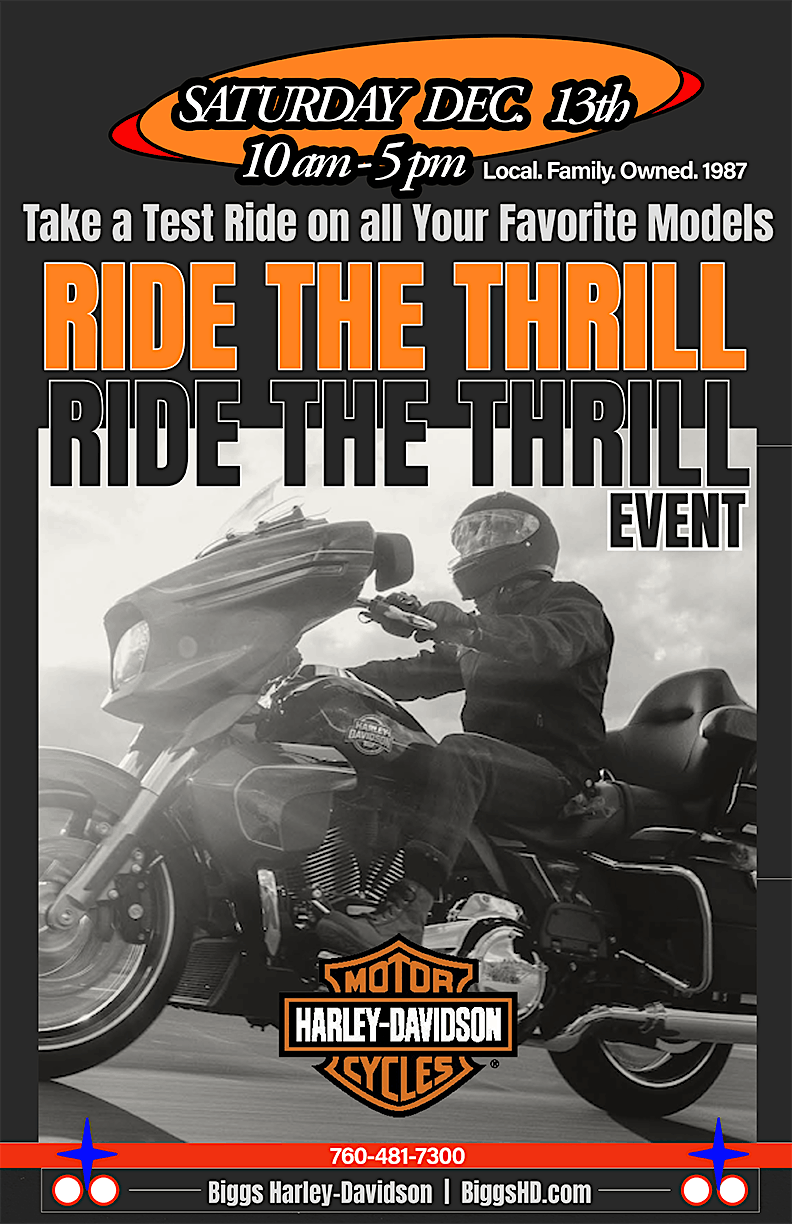 Test Rides "Ride The Thrill Event"