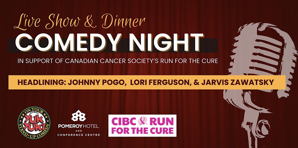 Comedy Night with Johnny Pogo, Lori Ferguson, & Jarvis Zawatsky