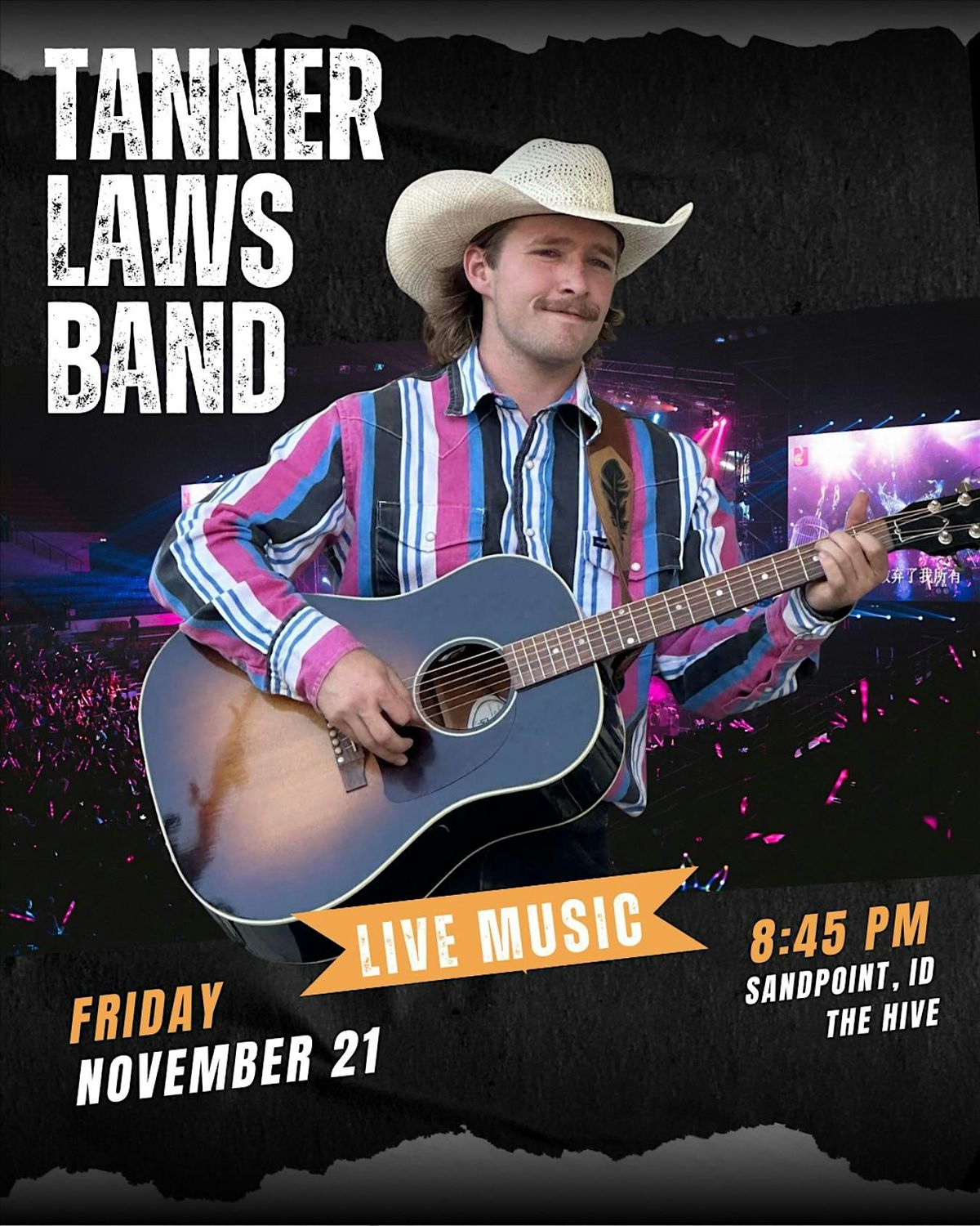 Tanner Laws Band + Line Dancing Lessons