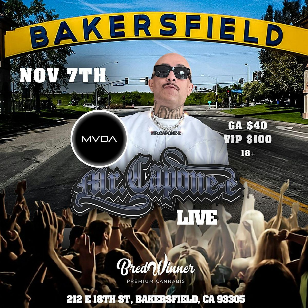 Bakersfield Funk Fest featuring Mr. Capone -E