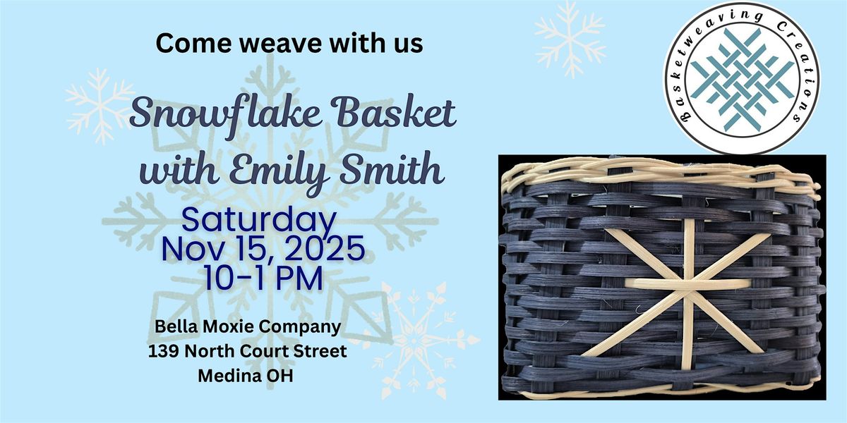 Basket Weaving Class at Bella Moxie