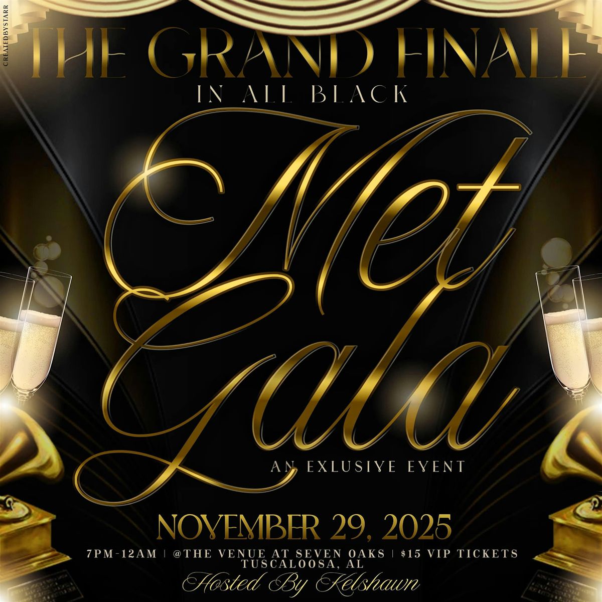 The GRAND Finale In All Black\/Met-Gala