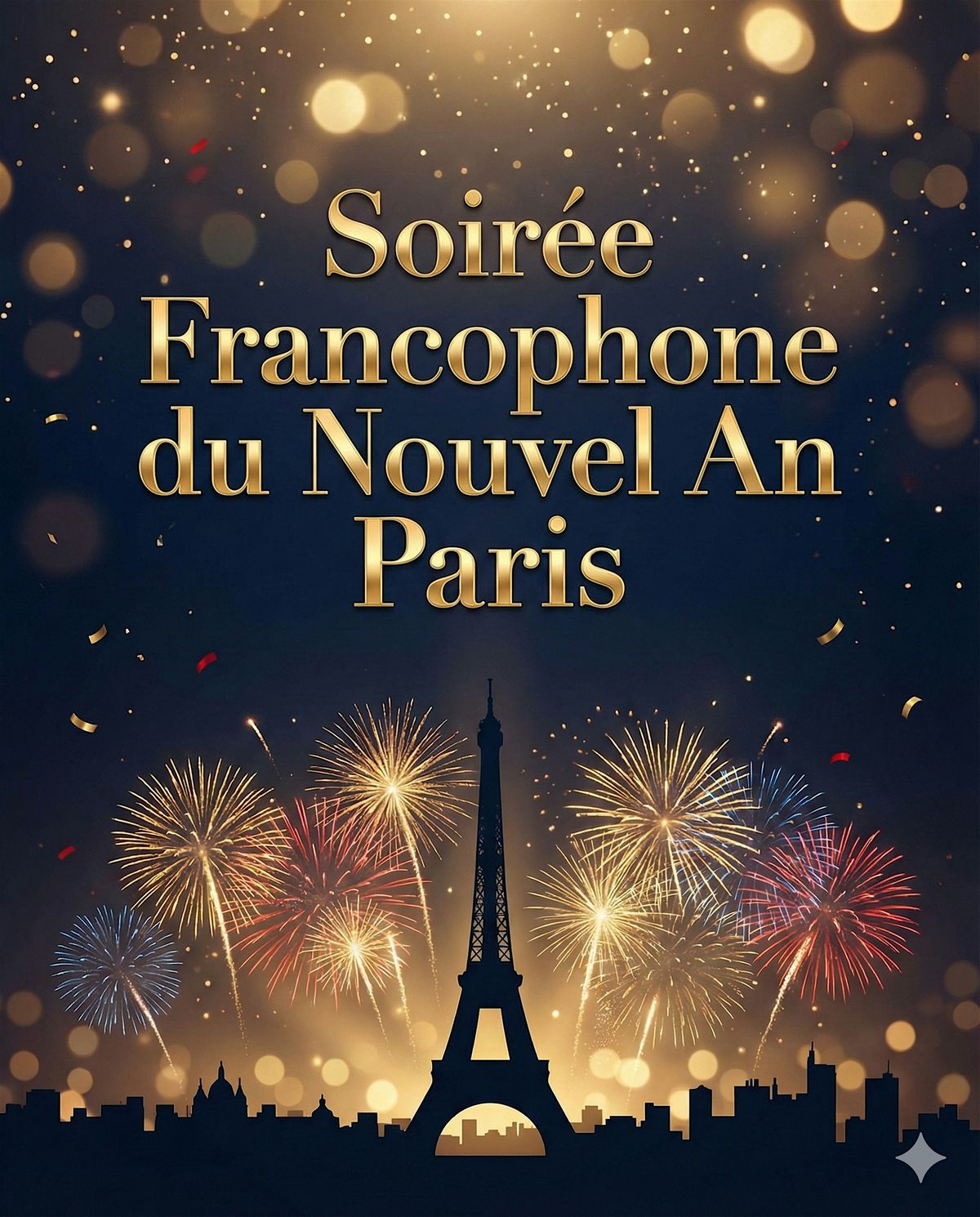 Soir\u00e9e Francophone du Nouvel An \u2013 Paris