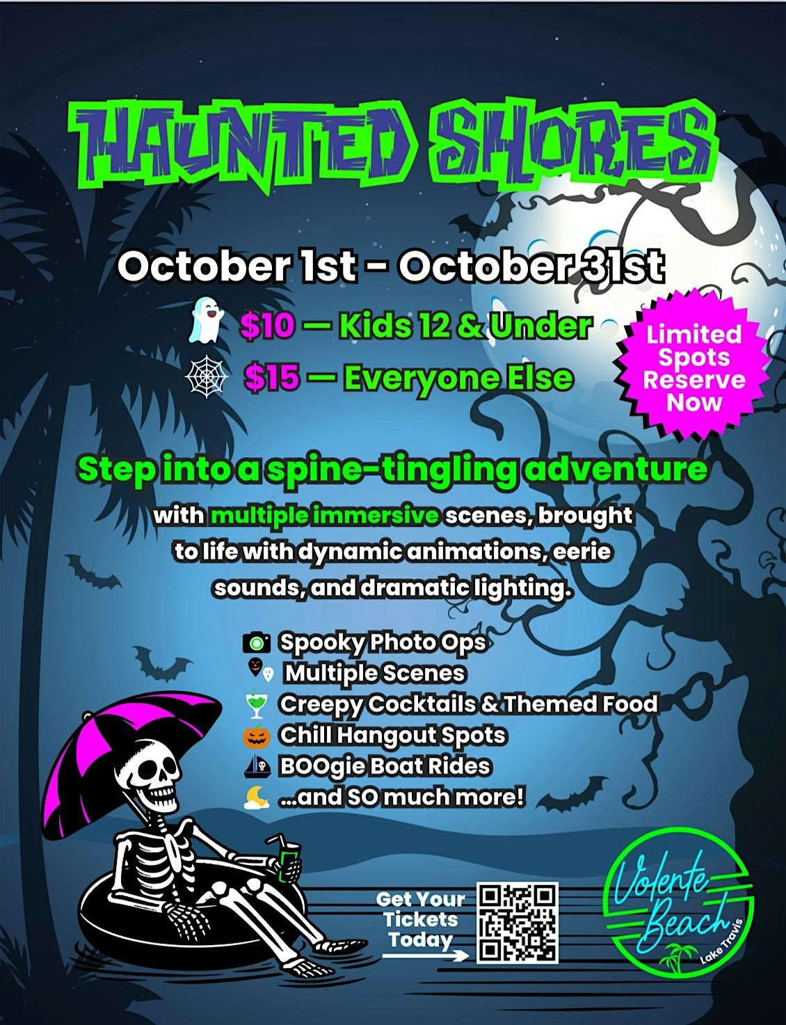 Boogie Boat Ride at Haunted Shores!