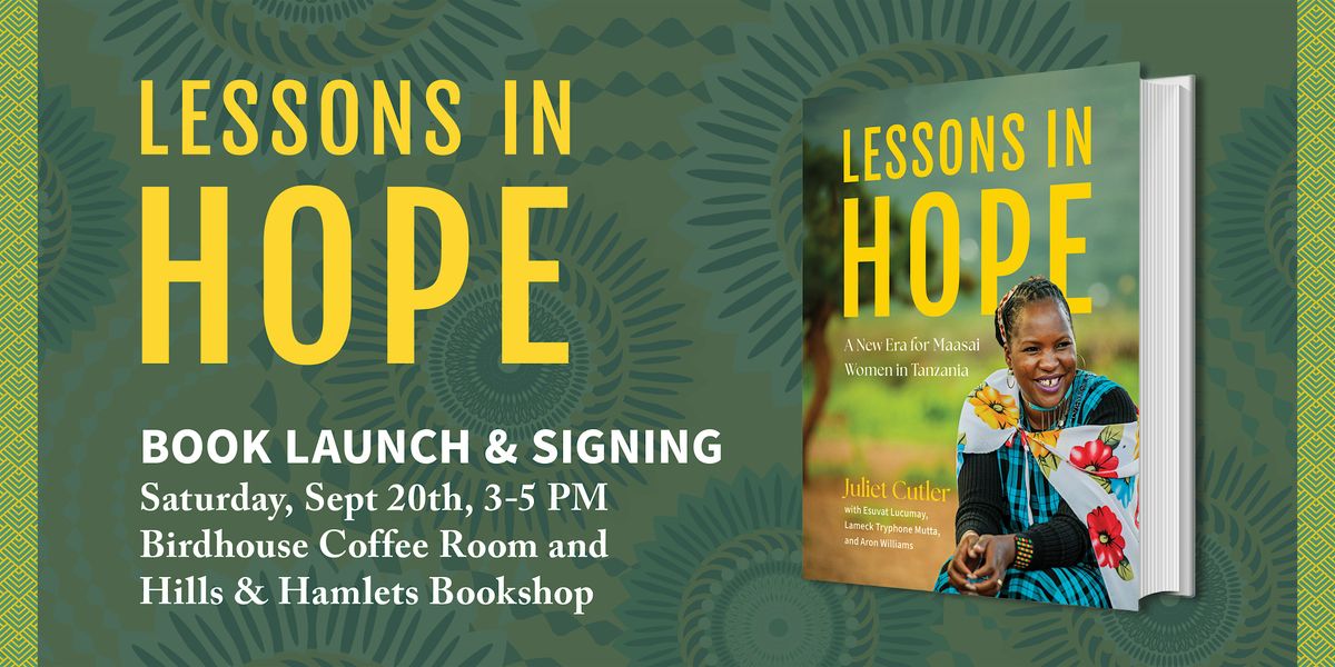 Lessons in Hope: Book Launch & Signing
