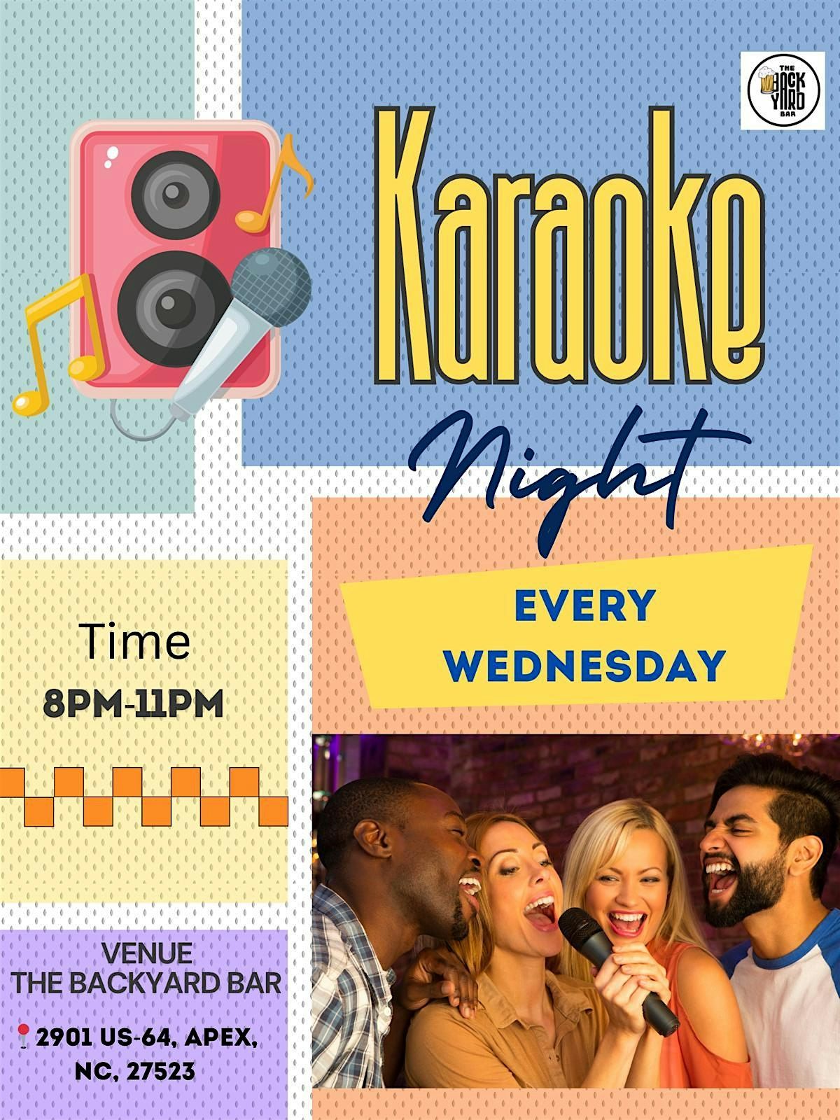 Midweek Mic Drop: Wednesday Karaoke at The Backyard Bar