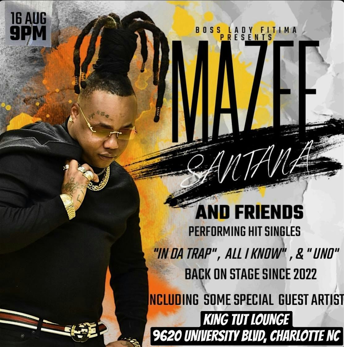 King Tut Lounge: Mazerati Santana's RedCarpet Event & Single Release Party!