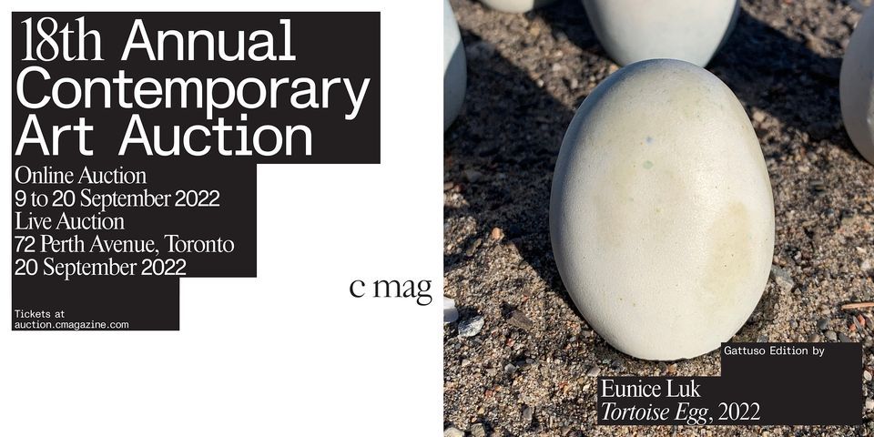 18th Annual C Magazine Contemporary Art Auction
