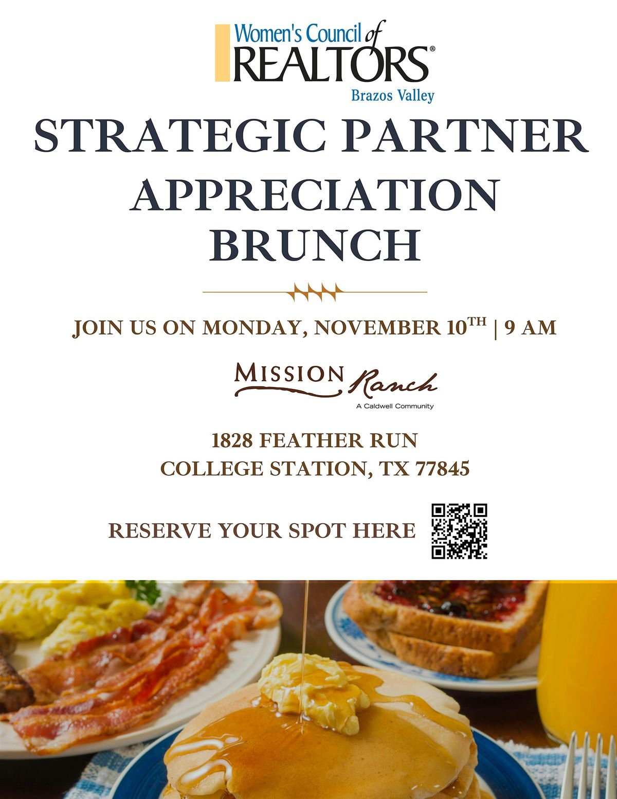 Women's Council of Realtors Brazos Strategic Partner Appreciation Breakfast
