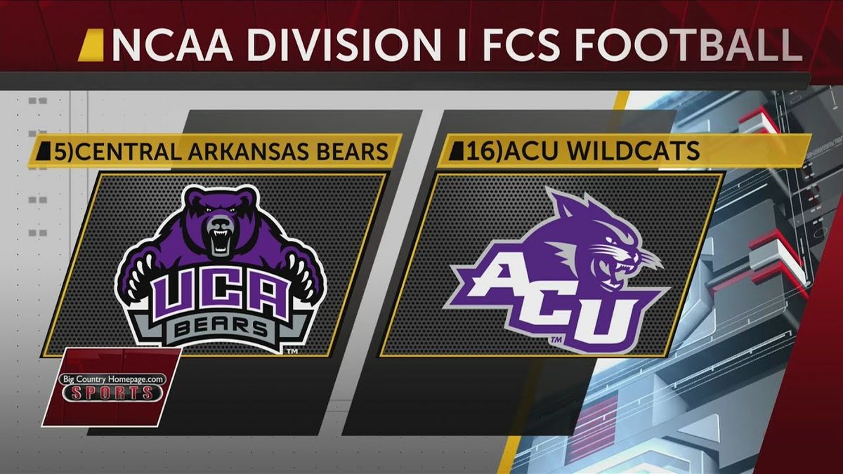 Abilene Christian Wildcats at Central Arkansas Bears Football