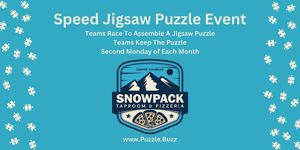 Speed Puzzling at Snowpack Taproom