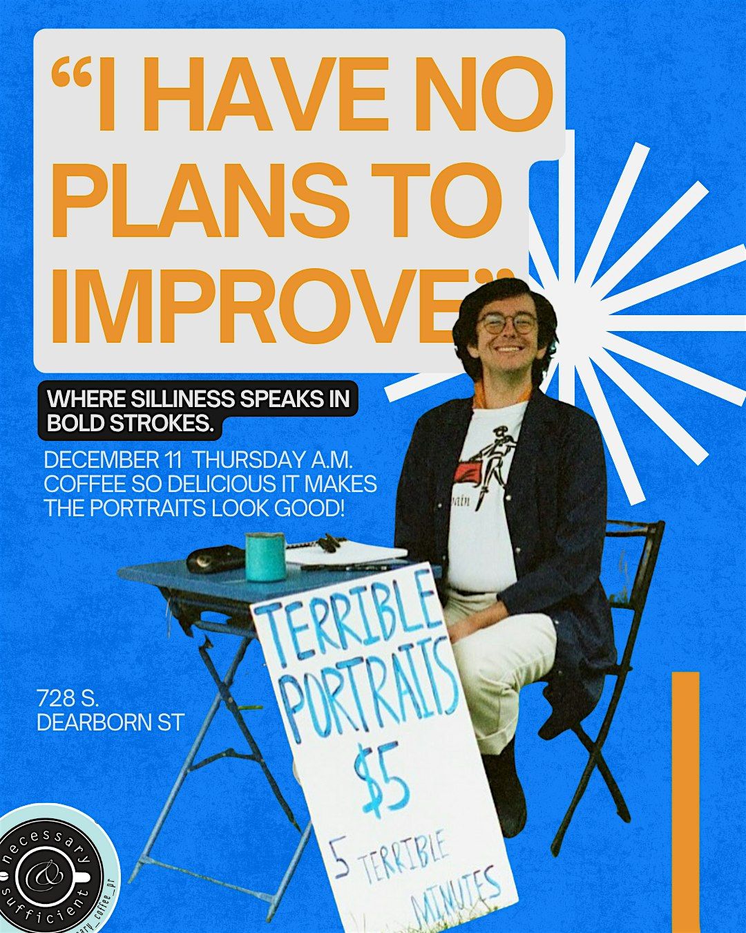 Coffee & Chaos: Terrible Portraits