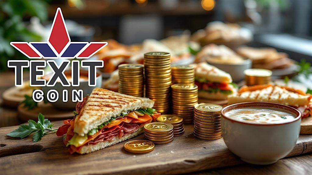 Arlington - Rose Garden Tea Room at Gracie Lane- TEXITcoin Dinner is on us!