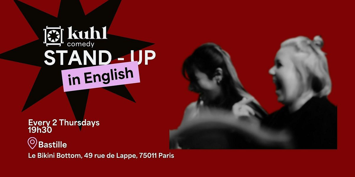 Stand-up Comedy English Showcase by Kuhl Productions