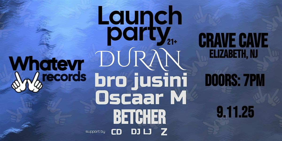 Whatevr Records Launch Party