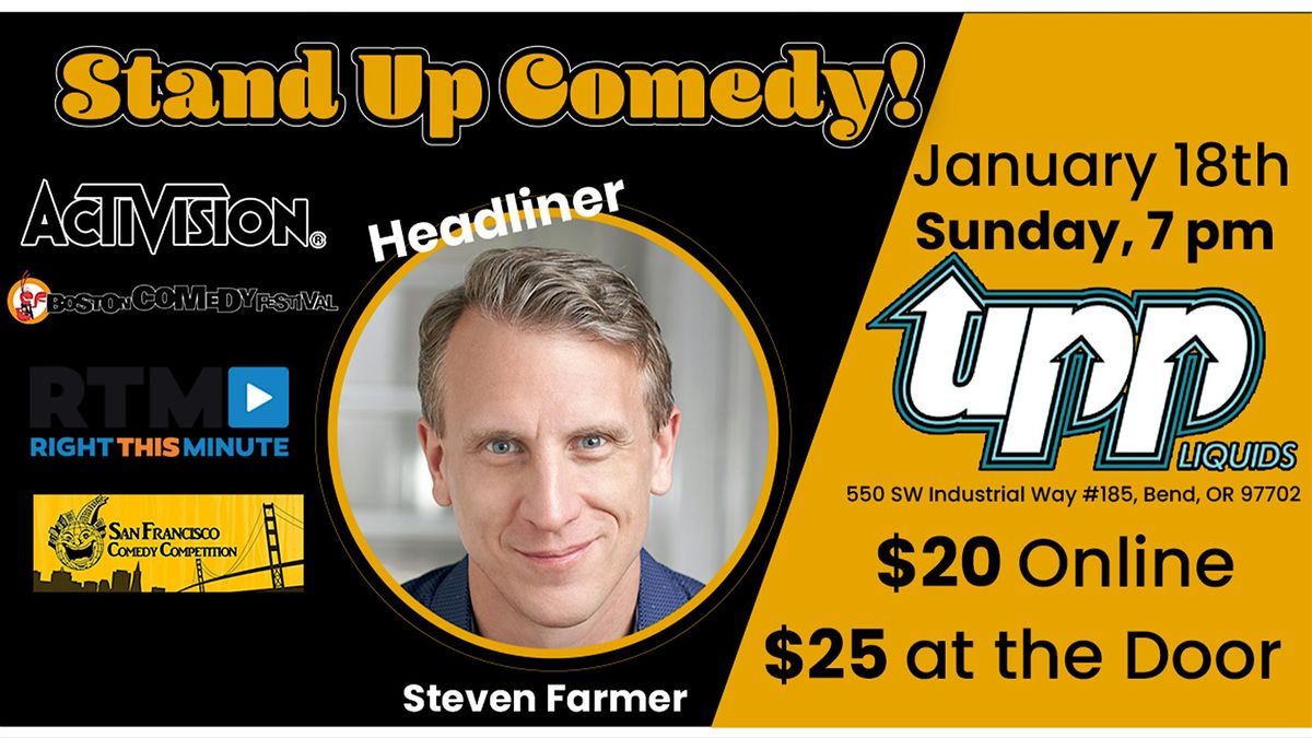 Copy of Live Comedy Night! Steven Farmer in Bend OR