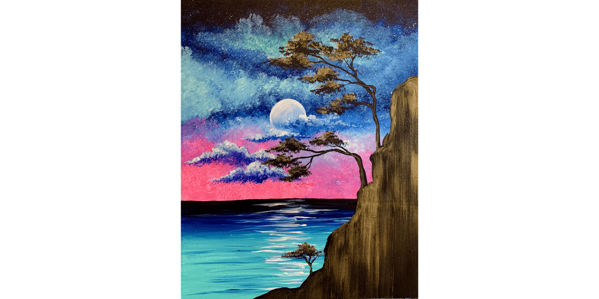 Evening Whisper - Paint and Sip in Houston | Classpop!\u2122