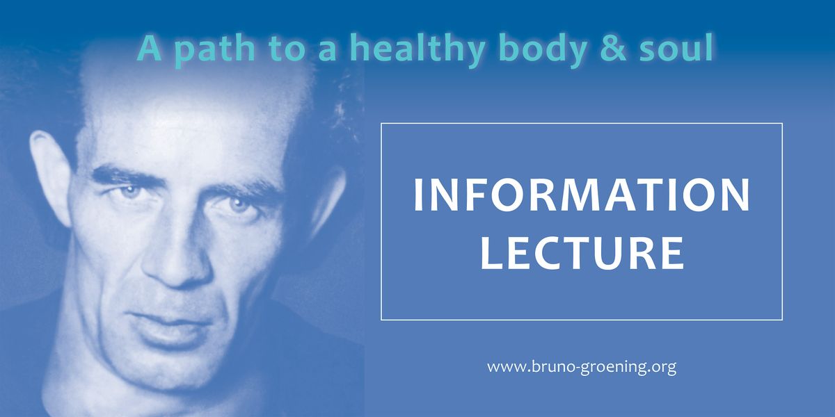 Information Lecture: A Path to Restoring Body, Mind & Spirit