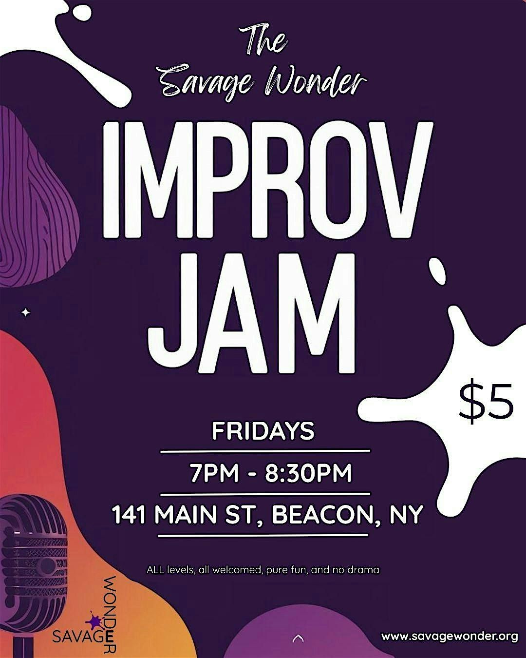 The Savage Wonder Improv JAM!