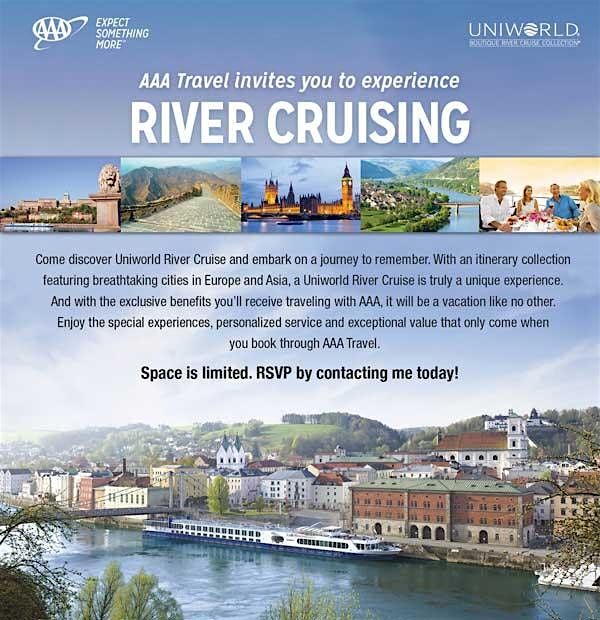 AAA Travel invites you to experience RIVER CRUISING