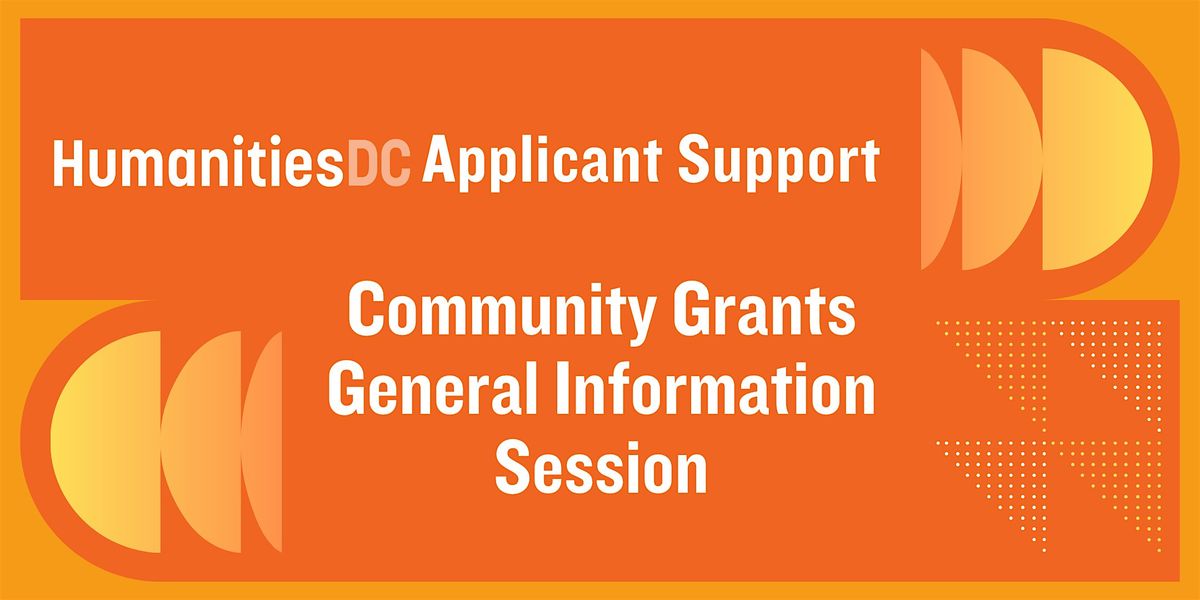 Community Grants General Info Session