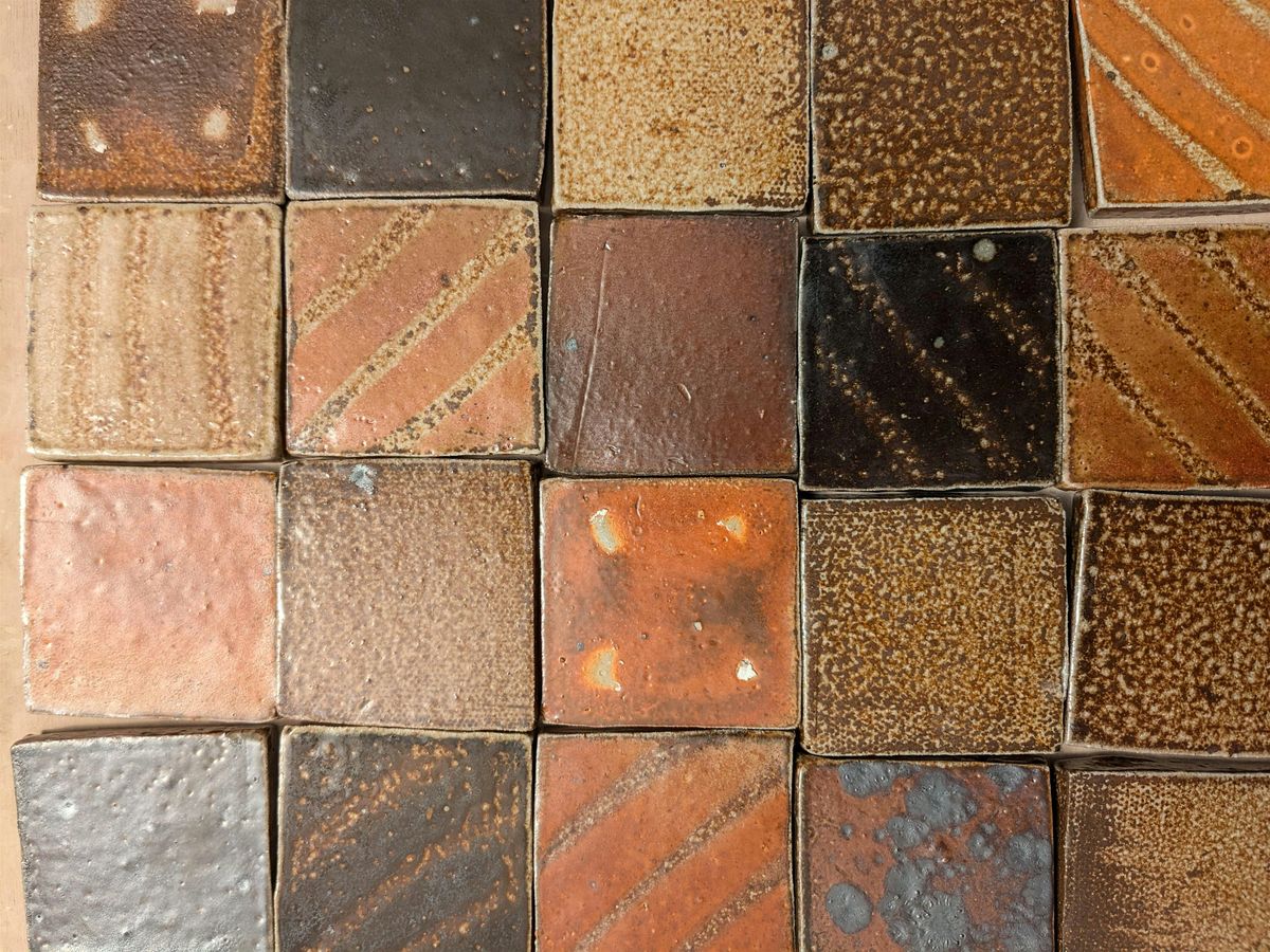 Pottery - Tile decorating