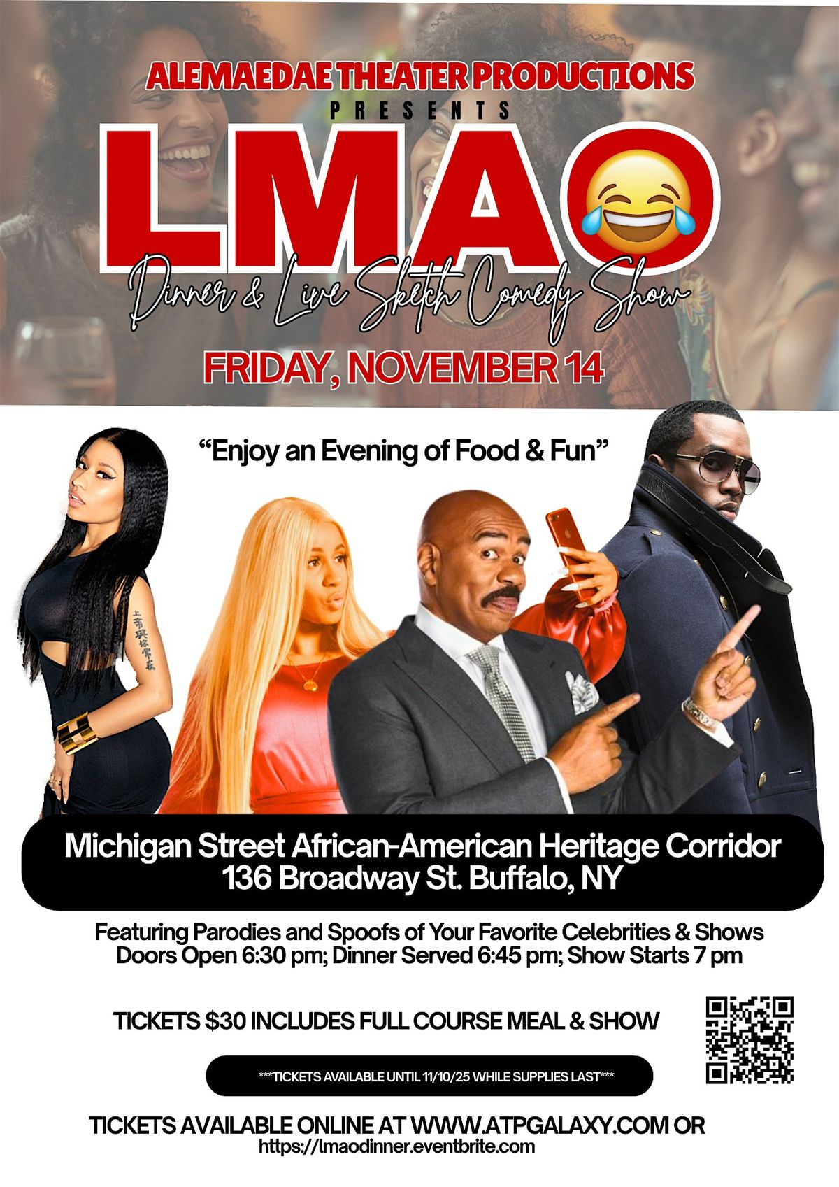 LMAO Dinner & Sketch Comedy Show